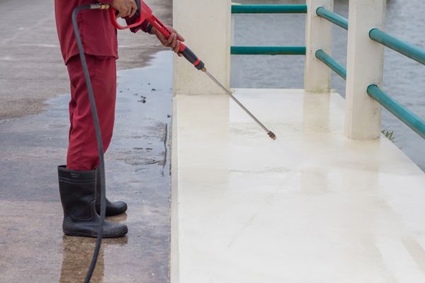 Industrial Concrete Cleaning in Gilroy