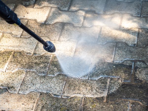 Paver Pressure Washing in Gilroy