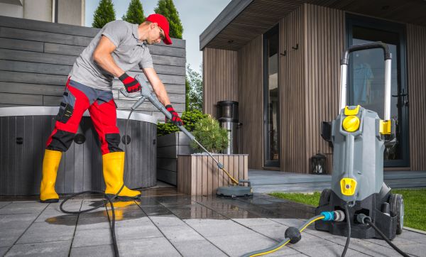 Concrete Patio Washing in Gilroy