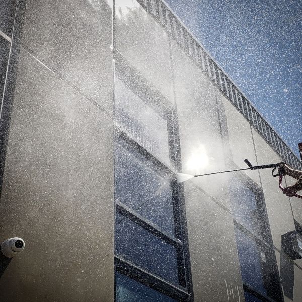 Cost of Exterior Building Washing in Gilroy