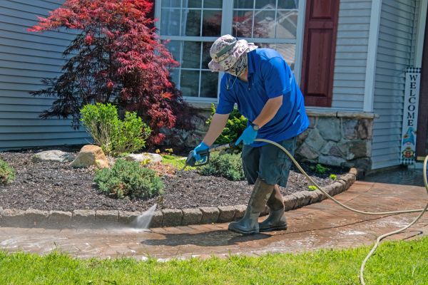 Brick Walkway Cleaning in Gilroy