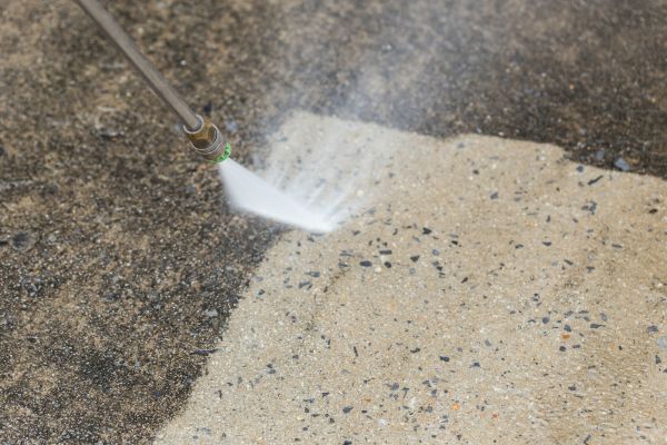 Deck Concrete Cleaning in Gilroy