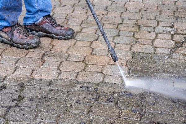 Stone Patio Cleaning in Gilroy